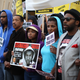 Protesters at the Los Angeles Million Hoodie March